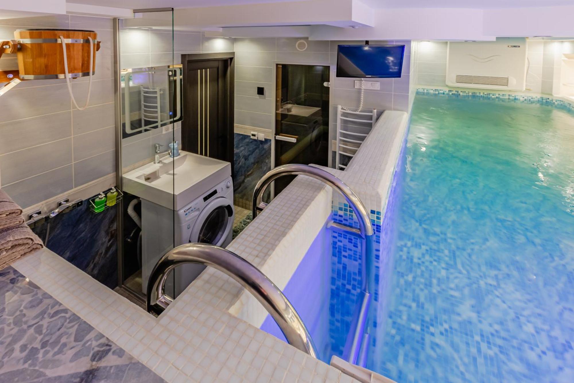 Luxury Apartment With Pool And Hammam Kiev Eksteriør billede